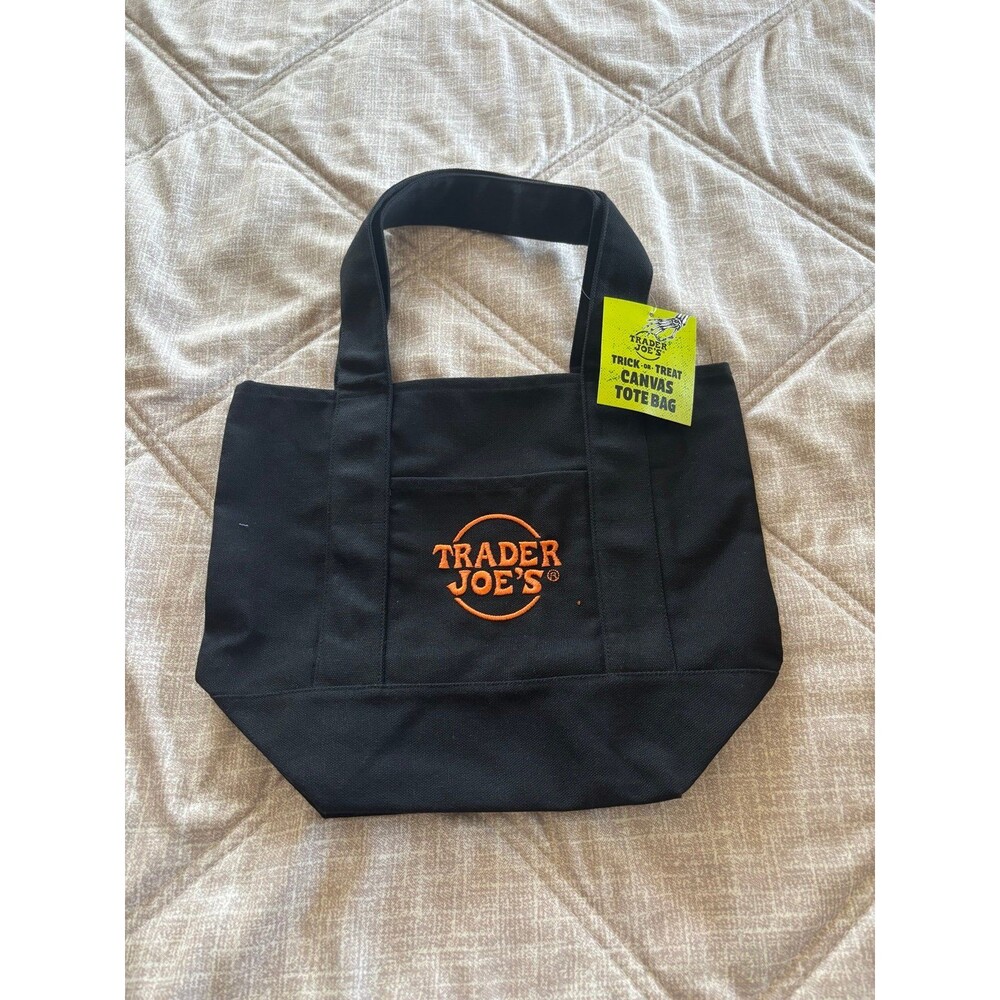Trader Joe's: Black Halloween Tote Bag - NWT, Unused - Limited Edition